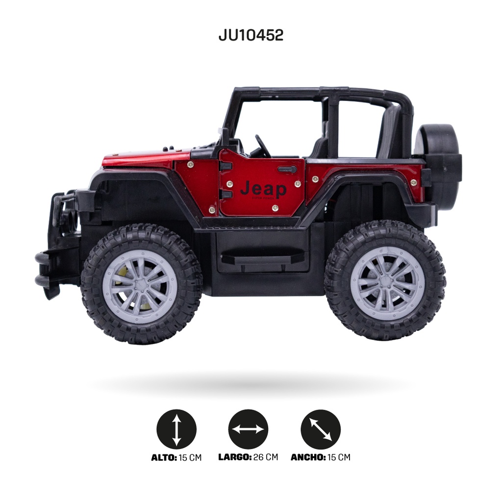 COCHE DE TRAVESÍA FUNDIDO A PRESIÓN CON RADIO CONTROL DE 4 FUNCIONES, CON LÍNEA USB [690]