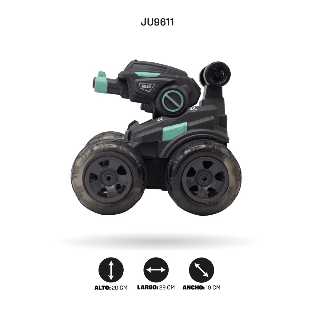 COCHE ACROBACIAS RADIOCONTROL CON BOMBA DE AGUA CON CABLE USB [898-15]