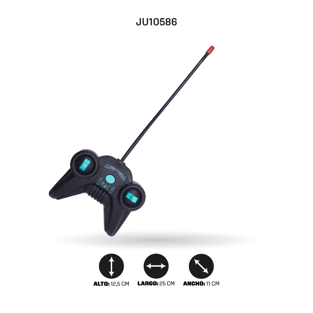 COCHE RADIOCONTROL 1:20 CON LÍNEA USB [552A]