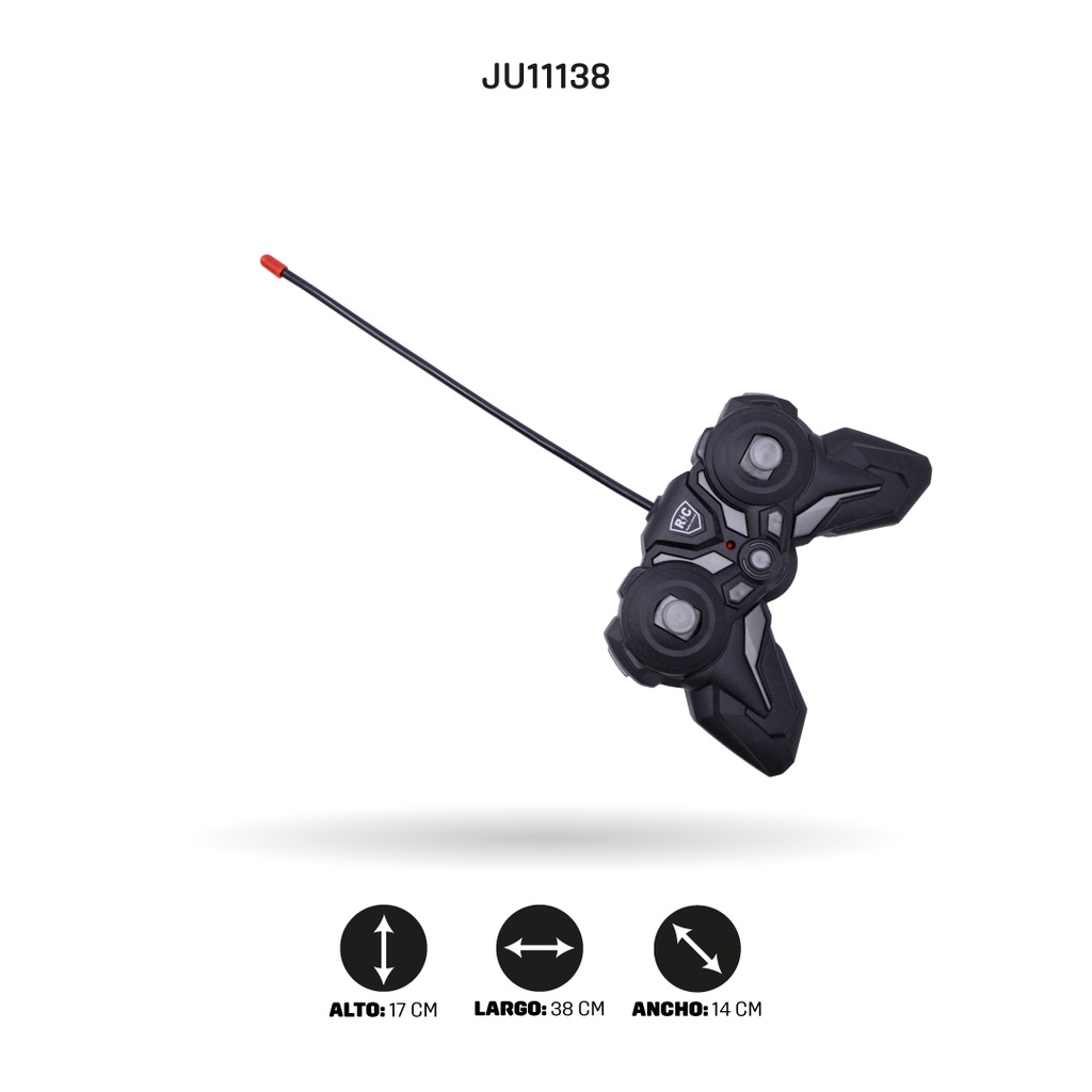 1:24 CAMIÓN DE INGENIERÍA DE RADIO CONTROL DE CUATRO VÍAS CON CABLE USB [716-6]