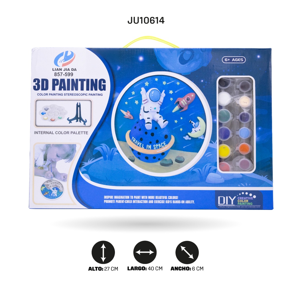 PINTURA ESPACIAL TRIDIMENSIONAL [857-599]
