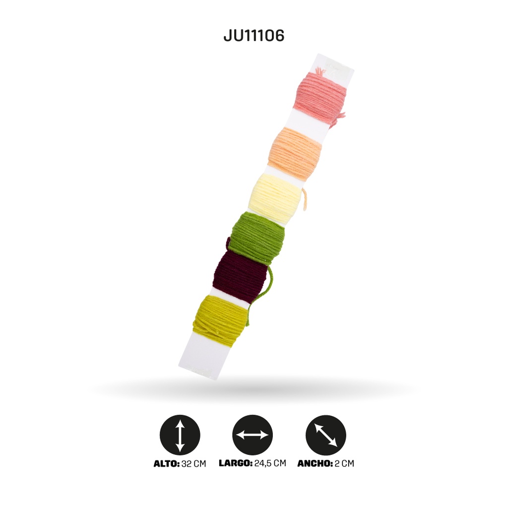 PINTURA DE MARIPOSA CON LANA [621-15]