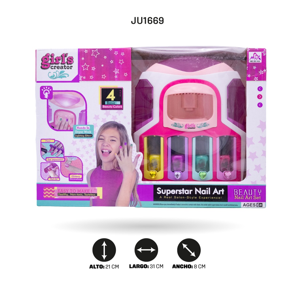 SET DE MÁQUINA DE ARTE PARA UÑAS [MBK-398]