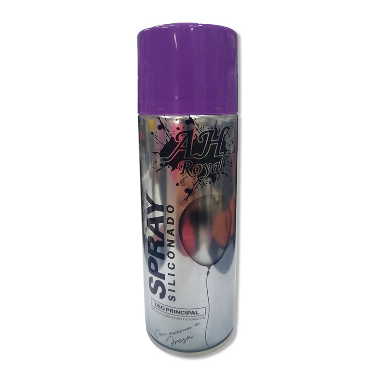 SILICONA EN AEROSOL AH ROYAL PARA GLOBOS OLOR UVA X400 ML [HT40240]