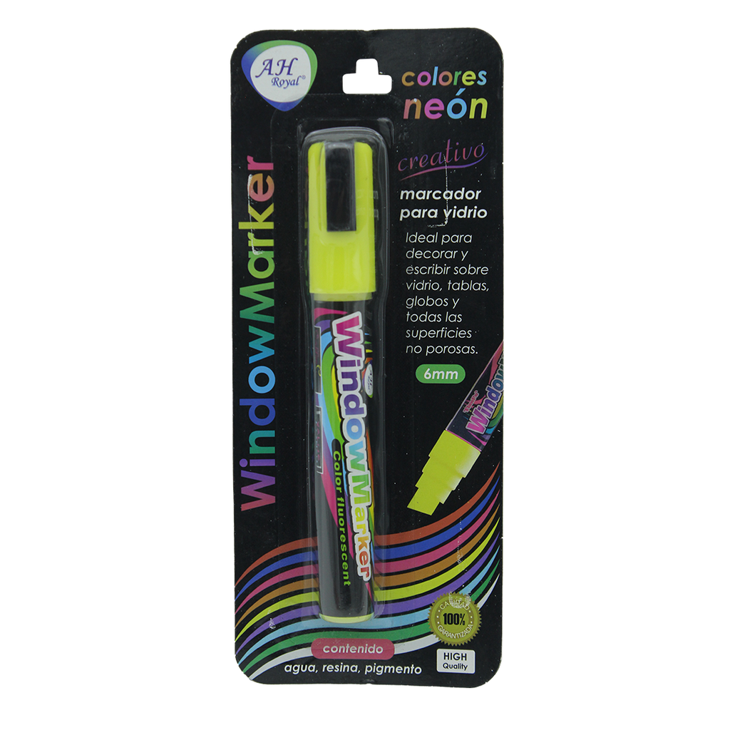 MARCADOR AH ROYAL PARA VENTANA CBM209/1 AMARILLO [PAC2586]