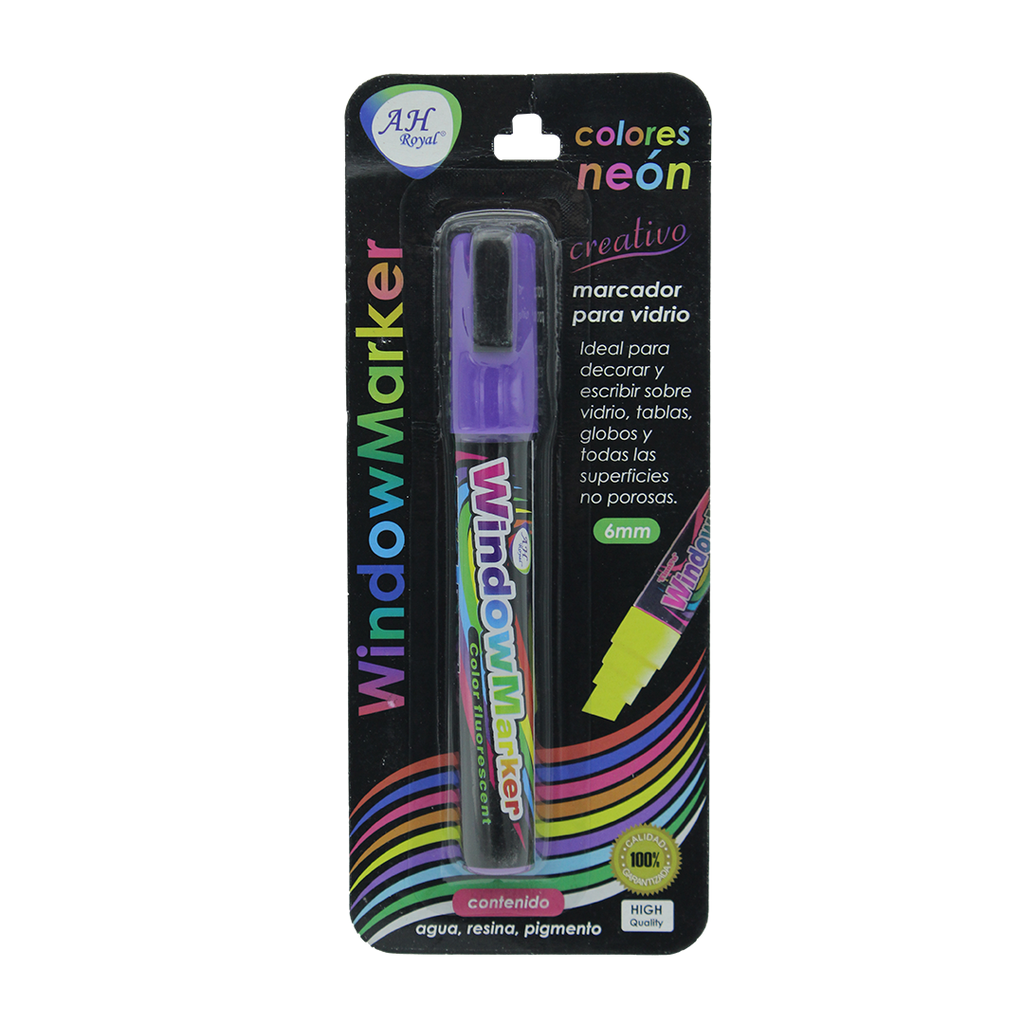 MARCADOR AH ROYAL PARA VENTANA CBM209/1 MORADO 6 MM [PAC2589]