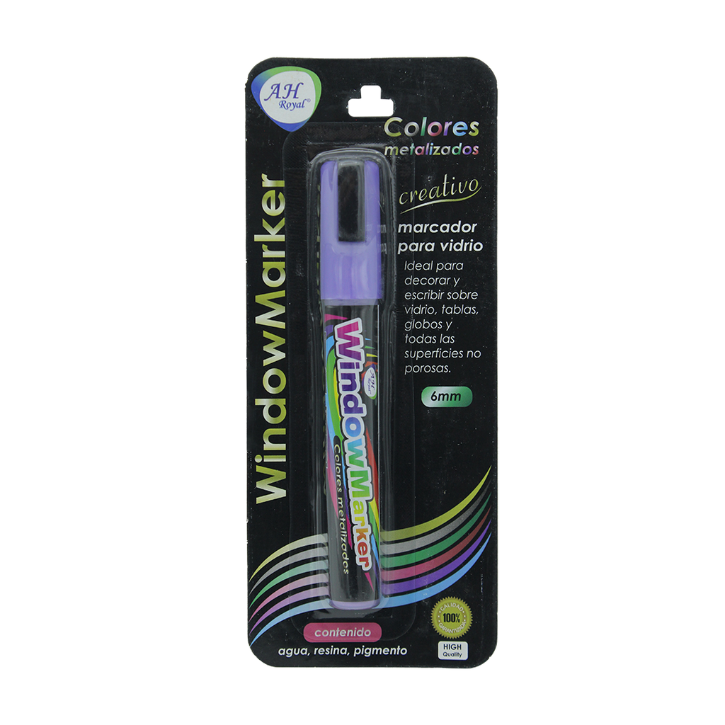 MARCADOR AH ROYAL PARA VENTANA CBM259/1 MORADO 6 MM [PAC2598]