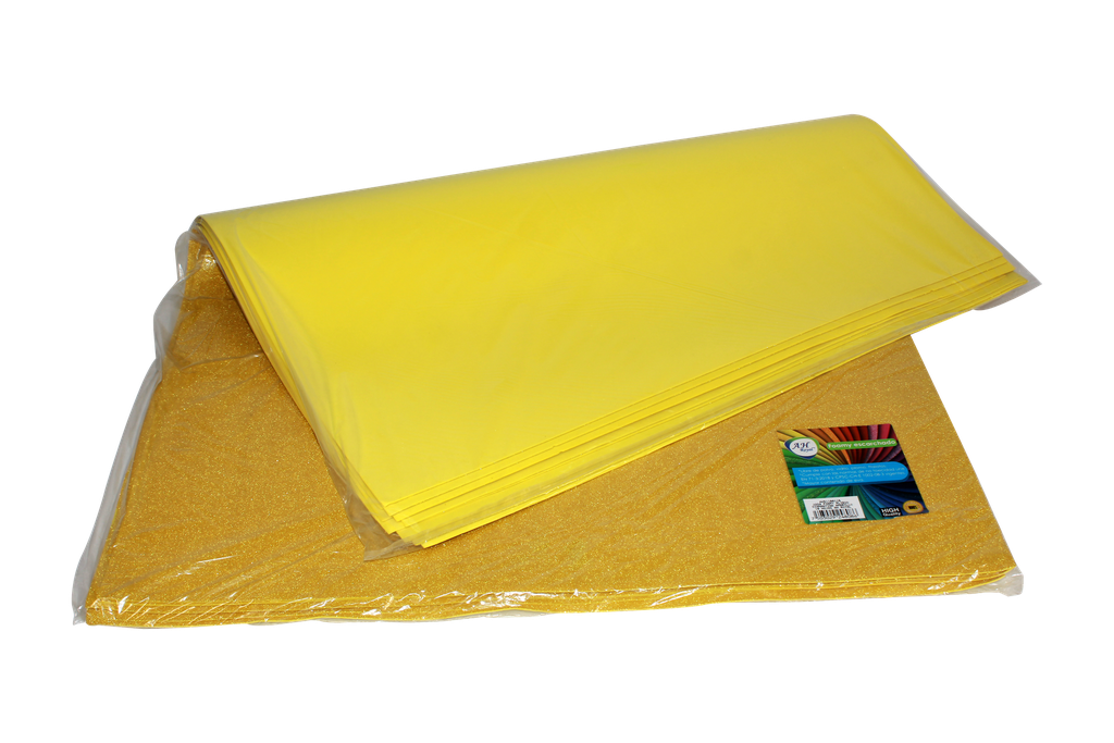 FOAMY PLIEGO AH ROYAL ESCARCHADO AMARILLO X 10 UNDS UNIFICAR [AH51100116-3224-AH51100116]