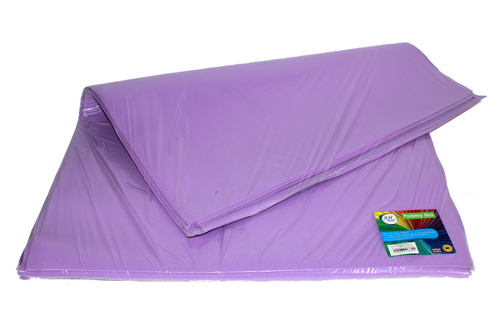 FOAMY PLIEGO AH ROYAL LILA (PAQUETE X 10 UNDS [AH50101215-3573-AH50101215-PAC40245]