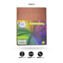 FOAMY CARTA AH ROYAL ESCARCHADO CAFE X 10 UNDS [AH11100515-4117-PAC40291-4117]