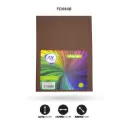 FOAMY 1/8 AH ROYAL CAFE CLARO X 10 UNDS [AH80103815-4448-AH80103815-HN142]