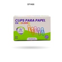 CLIP AH ROYAL DE COLORES 33MM X 75 UNDS APROX . [PAC70598-1466]