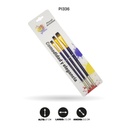 PINCEL AH ROYAL JUEGO  X3 PLANO 6,10,1/2 [PAC20095]