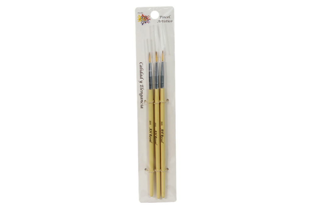 PINCEL AH ROYAL DELINEADOR 20/0 X3 [PAC20032-4187]