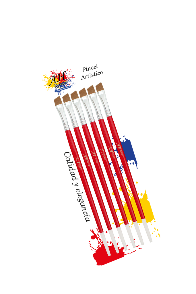 PINCEL AH ROYAL ANGULAR NO 4 X 6 [PAC20719-75]