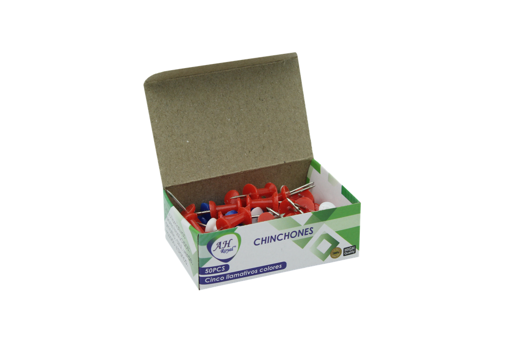 CHINCHONES COLORES SURTIDOS X50 DISPLEY X 10 [PAC60026-154]