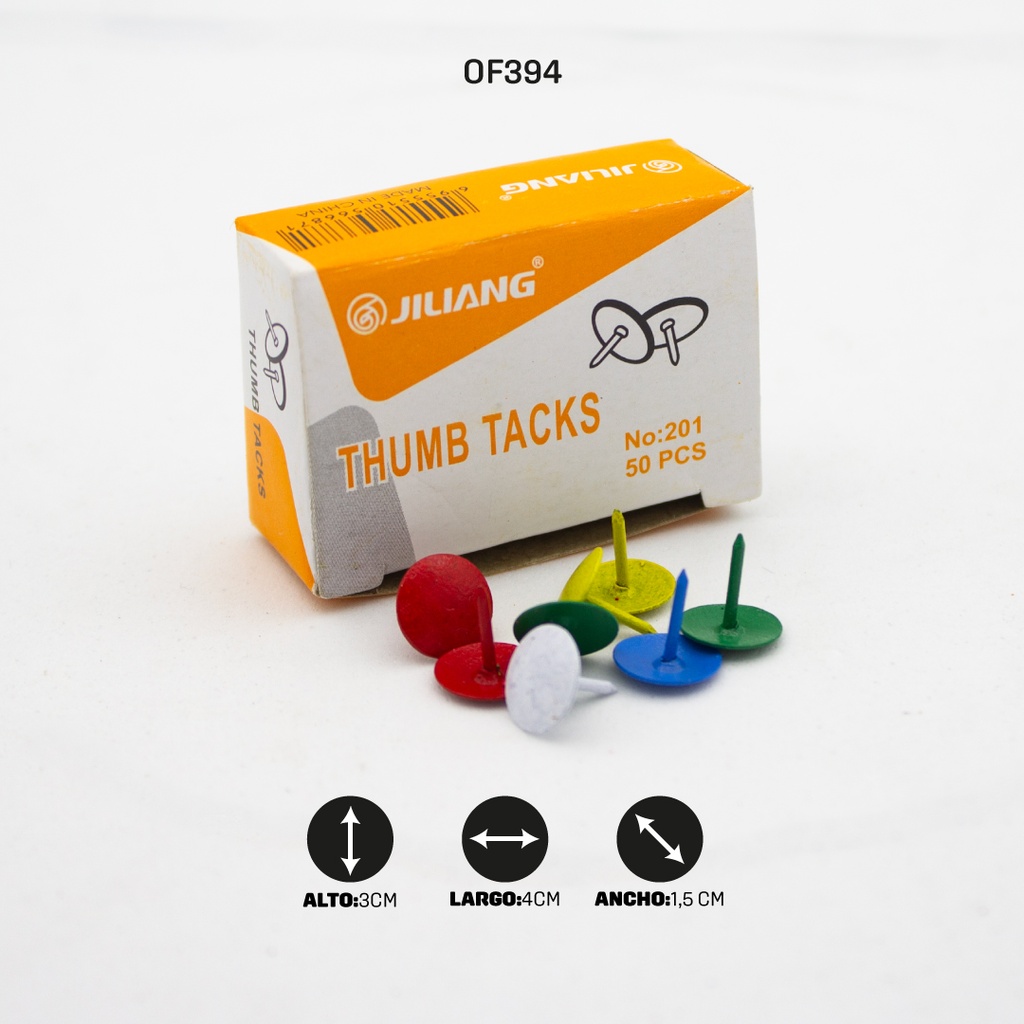 CHINCHE COLORES DISPLEY X 10 UND [PAC20343-394]