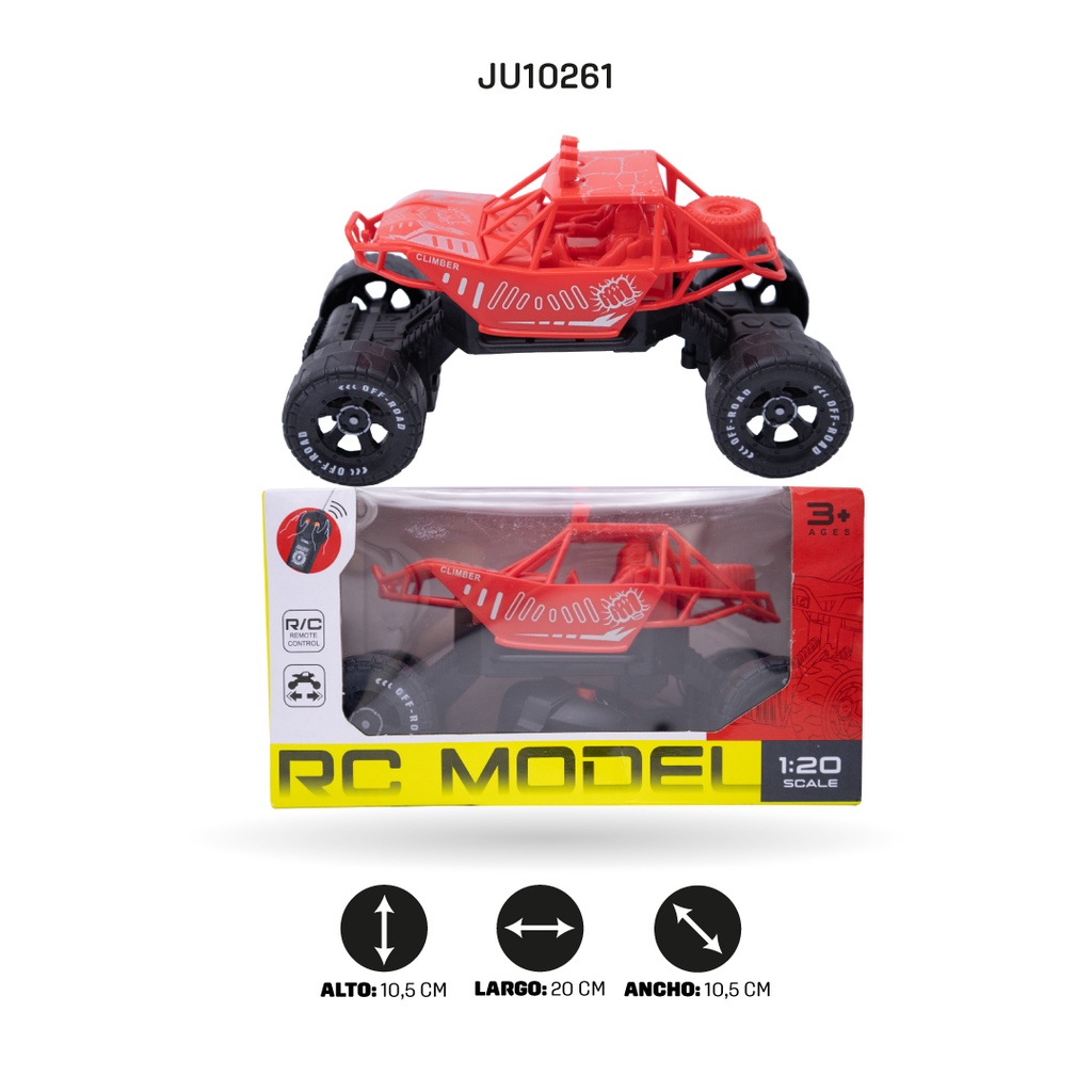 VEHÍCULO TODOTERRENO BIDIRECCIONAL CON RADIOCONTROL [868-1A]