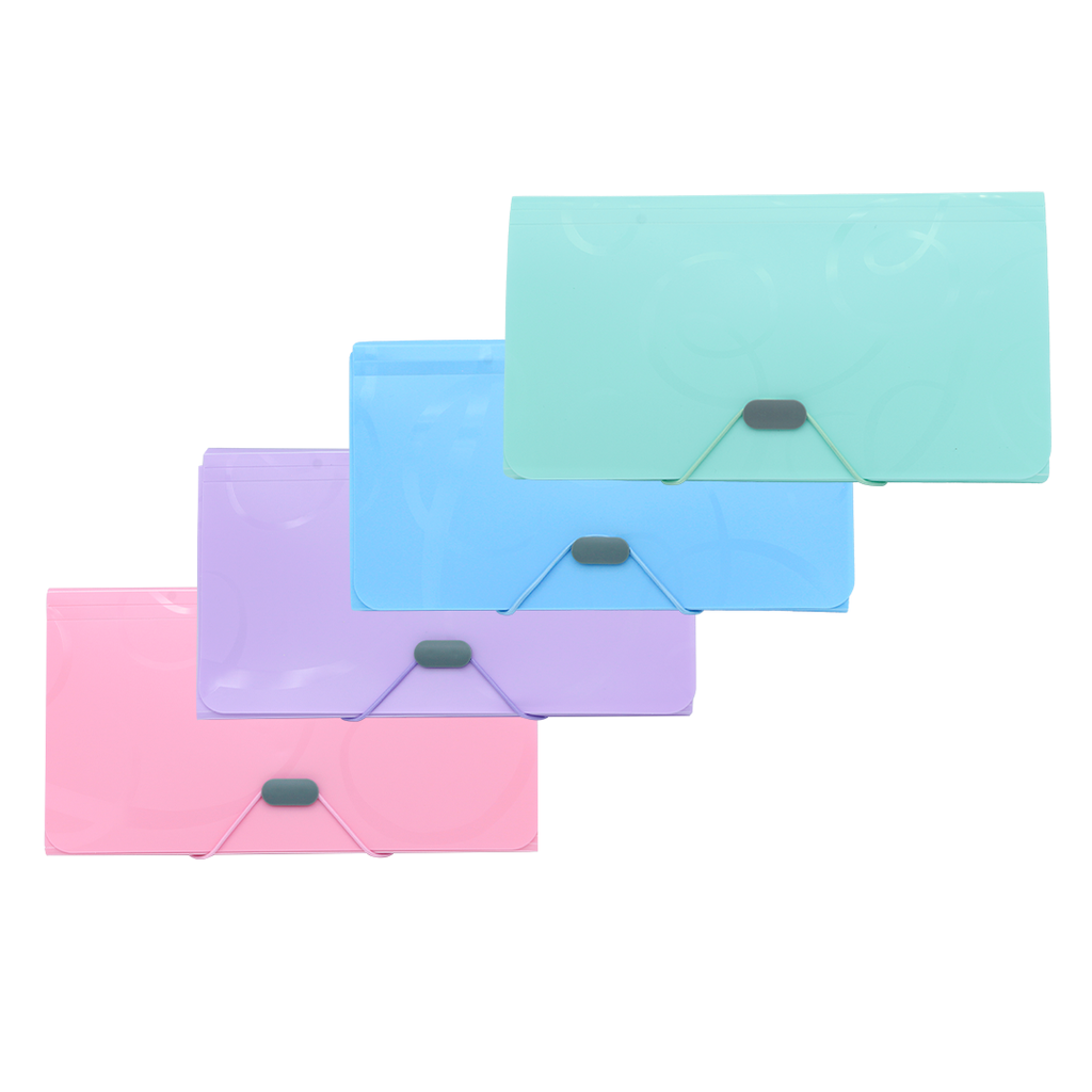 ARCHIVADOR AH ROYAL CORDÓN 13 BOLSILLOS MEDIO OFICIO PASTEL [PAC3222] [PAC4784]