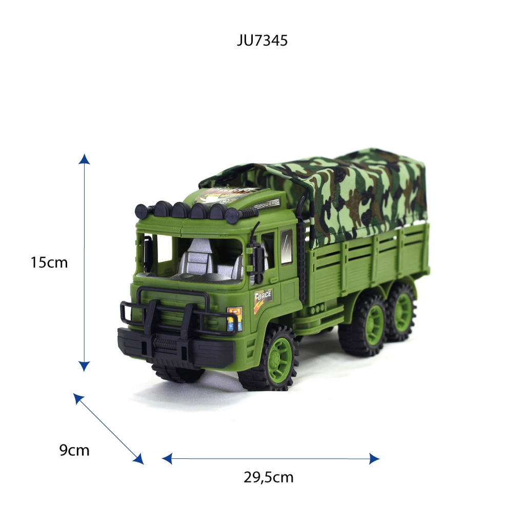 CARRO MILITAR ENCARPADO DE FRICCION [2588-1A]