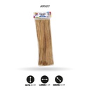 CHELINES DE FELPA COLOR CAFE CLARO  BOLSA X 100 UND  [PAC5378]