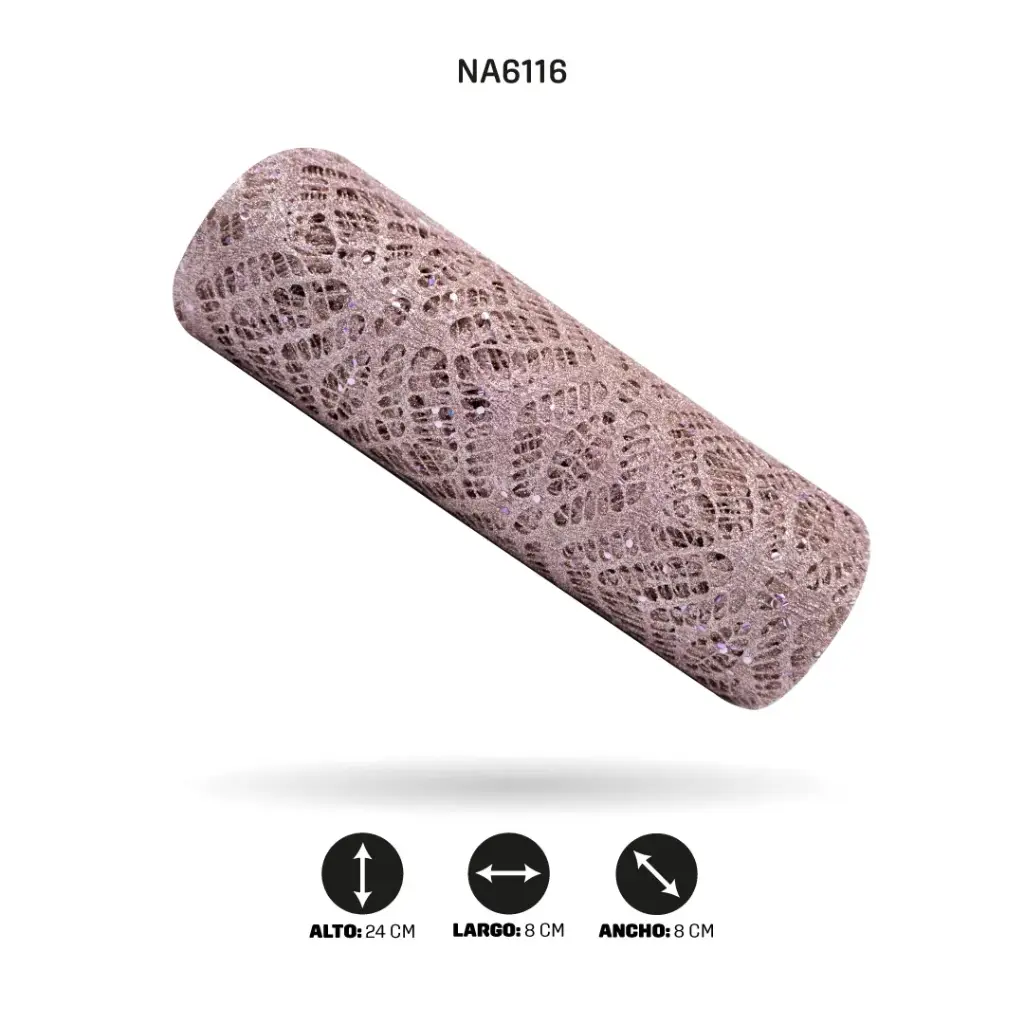 MALLA 24cm x 5y PALO ROSA [PAC5005]