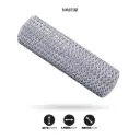 MALLA 24cm x 5y PLATEADO [PAC5039]