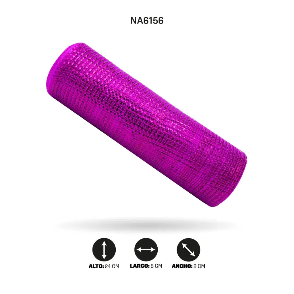 MALLA 24cm x 7m FUCSIA [PAC5107]