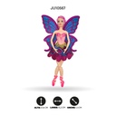 HADA BAILARINA CON ALAS Y PEINE [LY-2310]