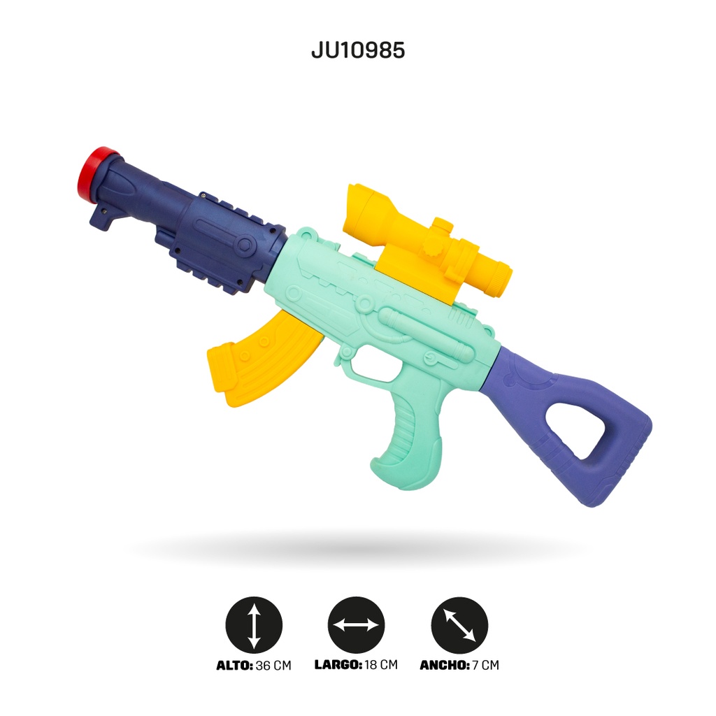 SET DE PISTOLA CON DARDOS Y PELOTAS SUAVES [B8996-3]