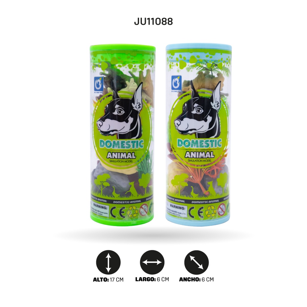 FIGURAS DE PERROS Y CERCA [TQ260-8C]