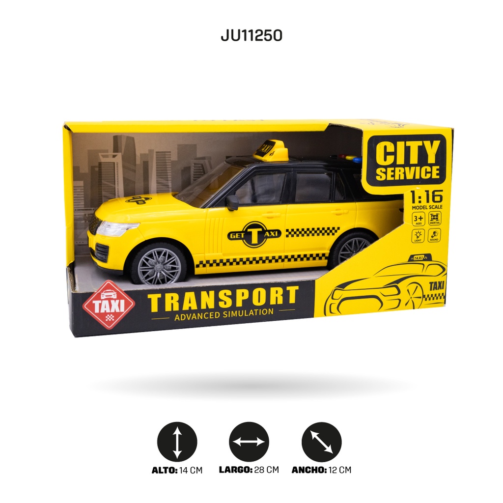 TAXI INERCIAL ESCALA 1:16 [8806A-1]