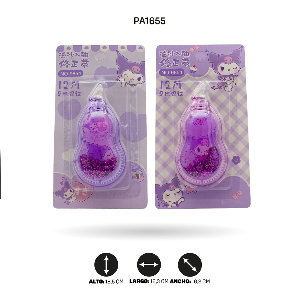 CINTA CORRECTORA PARA NIÑA COLOR VIOLETA (DISPLAY X 24 UND) [PAC4511]