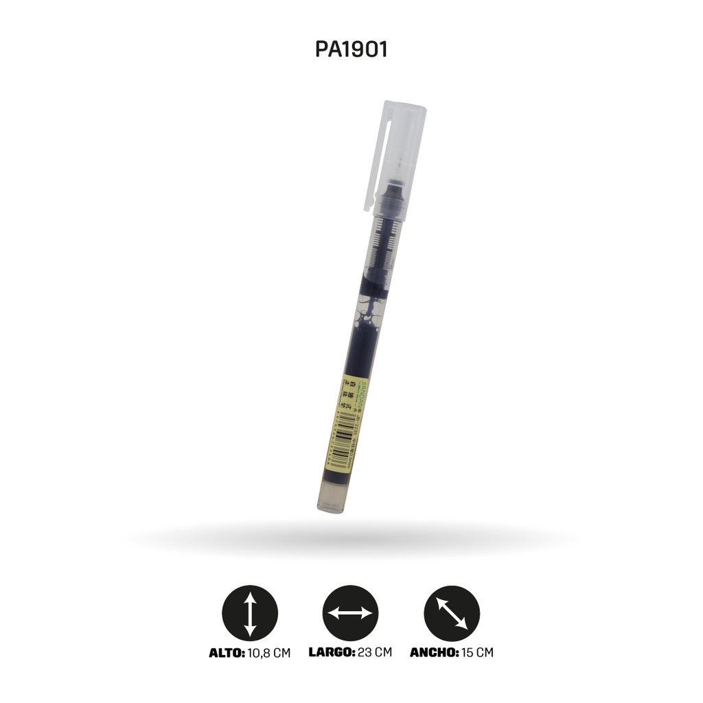 BOLIGRAFO JD-2235 NEGRO DISPLX 12 [PAC4640]