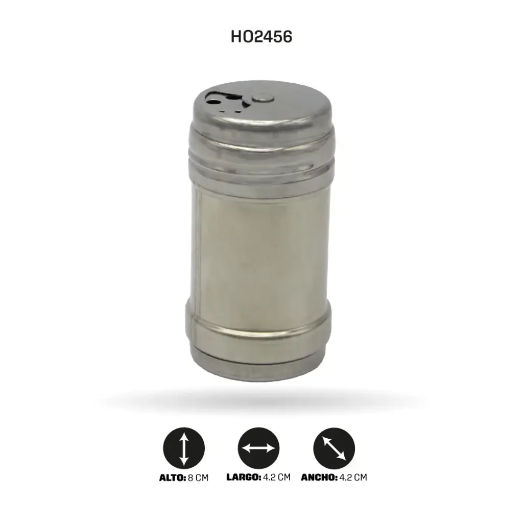 SALERO METALICO . 8x4CM [PAC5310]