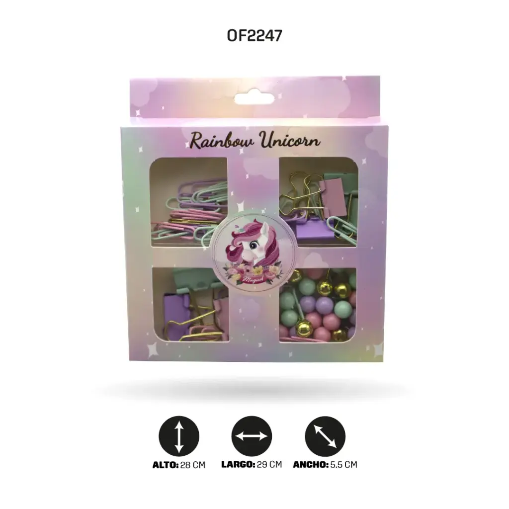 SET DE OFICINA PARA NIÑA SS7704 DISPLAY X12 [PAC4752]