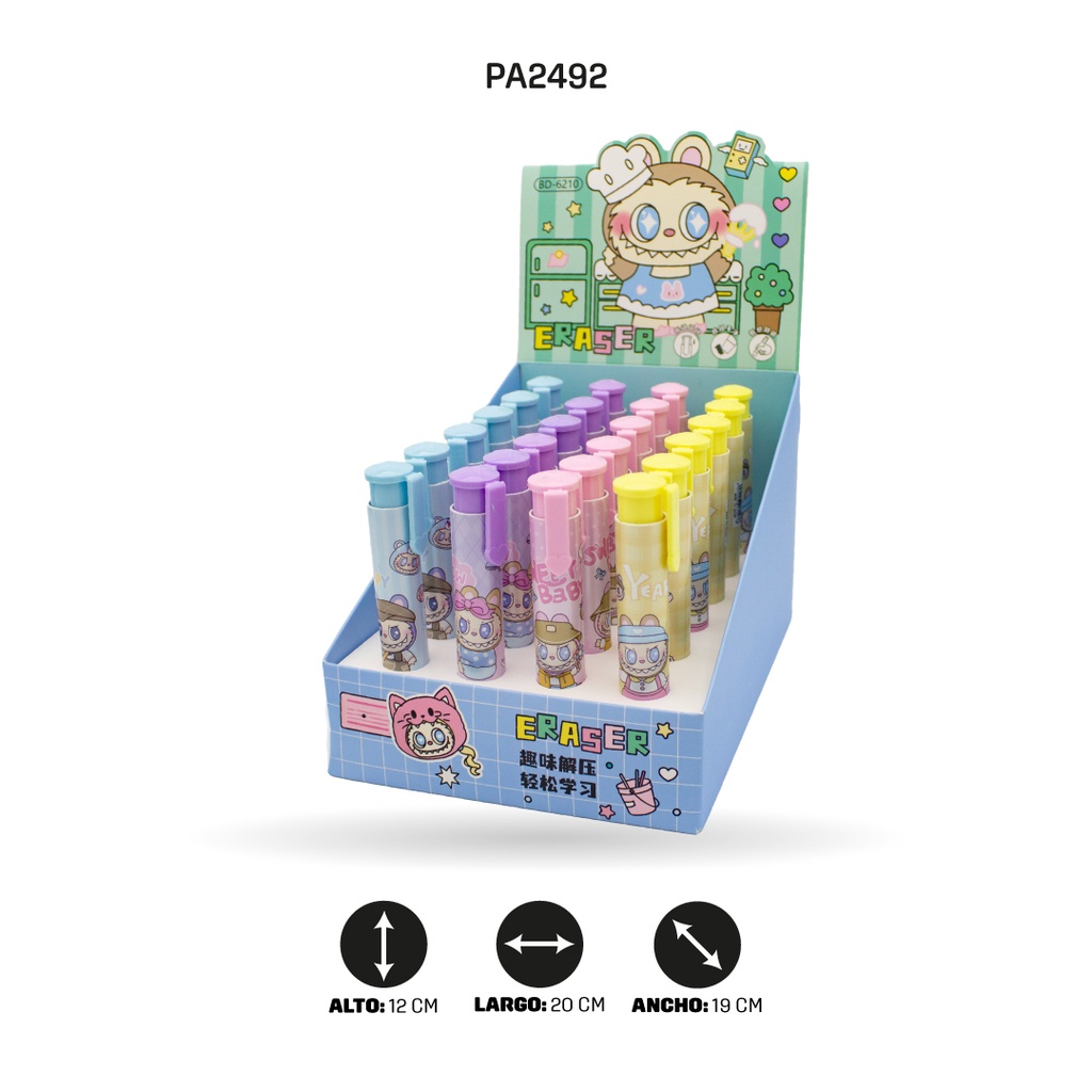 BORRADOR CON MOTIVO DE GATO, 4 MOTIVOS BD-6210 [PAC4633]