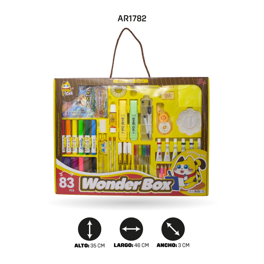 SET ARTE 83PCS DQC29002 [PAC4885]