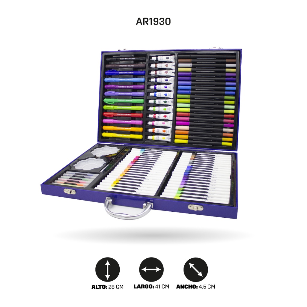 SET DE ARTE MALETA 113PCS [PAC5401]
