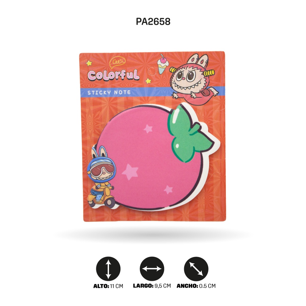 NOTAS ADHESIVA LABABU X 100 HOJAS B04-2 [PAC5770]