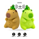 LLAVERO CAPYBARA CON VOZ AB-9201 VERDE Y CAFE [PAC5831-PAC5832]