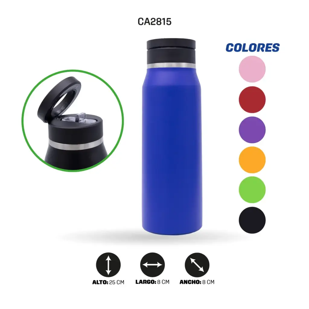 TERMO CON TRIPODE PARA CELULAR 710ML [PAC5903]