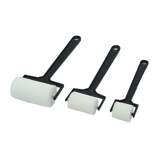 [AR274] RODILLOS AH ROYAL DE ESPUMA MANGO NEGRO SET X 3 [PAC30052-274]