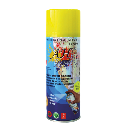 [AR3124] PINTURA AEROSOL AH ROYAL AMARILLO ARTE [HT40196A]