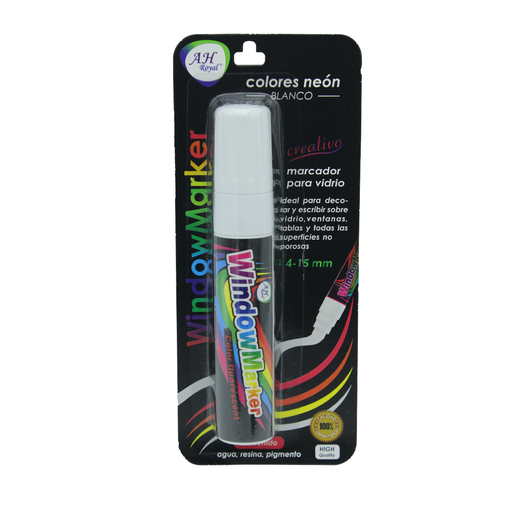 [CA6044] MARCADOR AH ROYAL PARA VENTANA CBM302/1 BLANCO X144 [PAC2575]