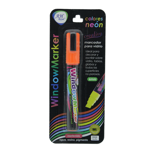 [CA6053] MARCADOR AH ROYAL PARA VENTANA CBM209/1 NARANJA 6 MM [PAC2585]