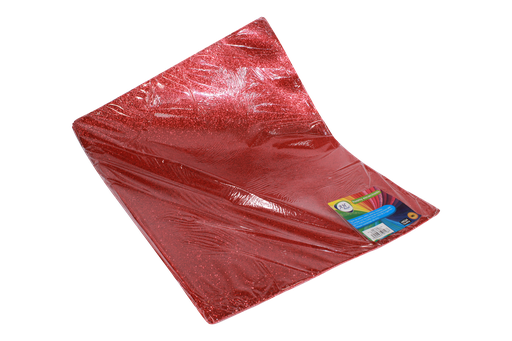 [FO3214] FOAMY 4 CARTA AHROYAL ESCARCHADO ROJO X 10 UNDS [AH29101315-AH21101315]