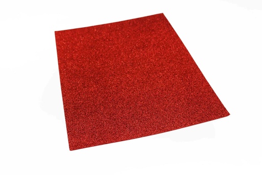 [FO4108] FOAMY CARTA AH ROYAL ESCARCHADO ROJO X 10 UNDS [AH11101315-4108-AH11101315]