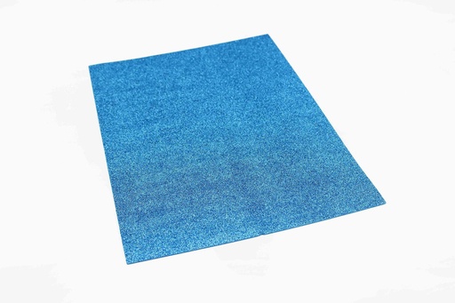 [FO4116] FOAMY CARTA AH ROYAL ESCARCHADO AZUL CLARO X 10 UNDS [AH11100315-4116-AH11100315]