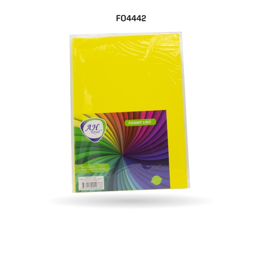 [FO4442] FOAMY 1/8 AH ROYAL AMARILLO MANGO X 10 UNDS [AH80100215-4442-AH80100215-HN107]